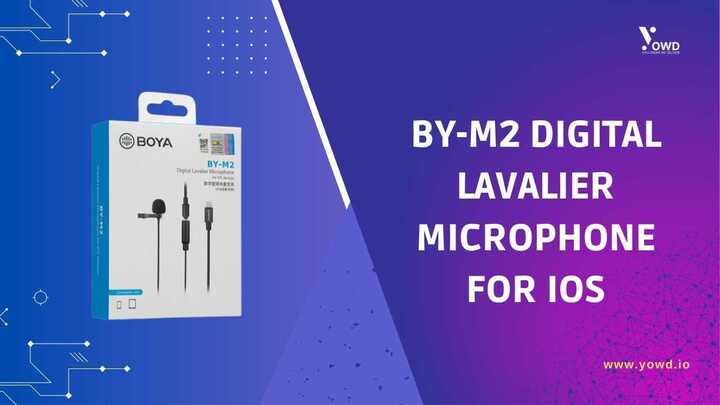BY-M2 Digital Lavalier Microphone for iOS