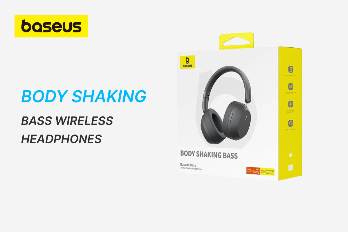 Baseus Body Shaking Bass Wireless Headphones