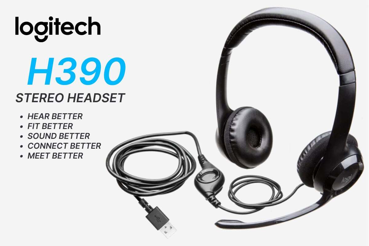 H390 USB COMPUTER HEADSET 2