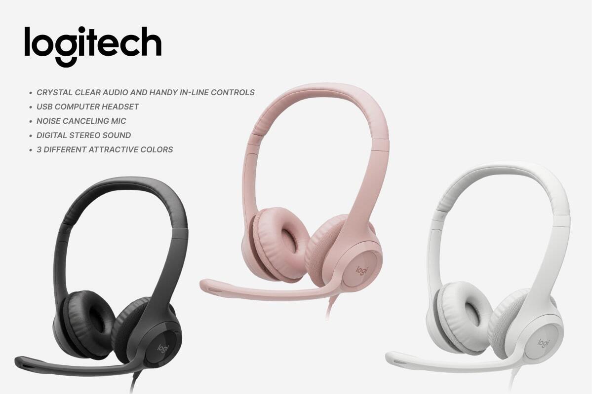 H390 USB COMPUTER HEADSET 4