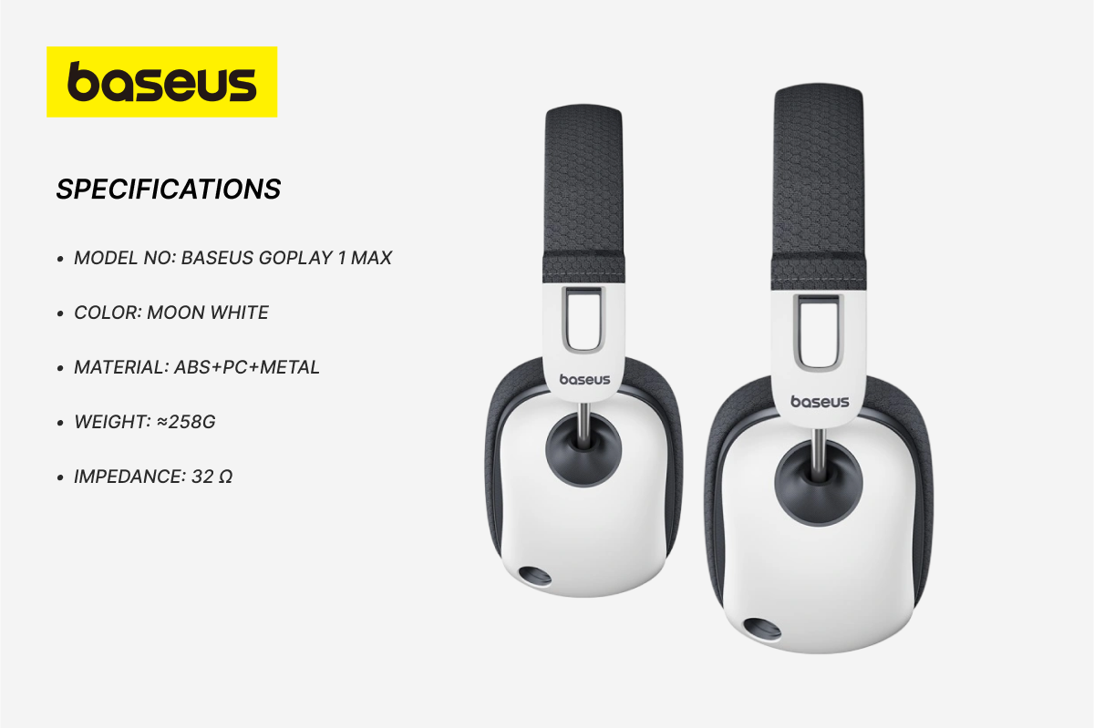 Baseus GoPlay 1 Max Gaming Wired Headphones