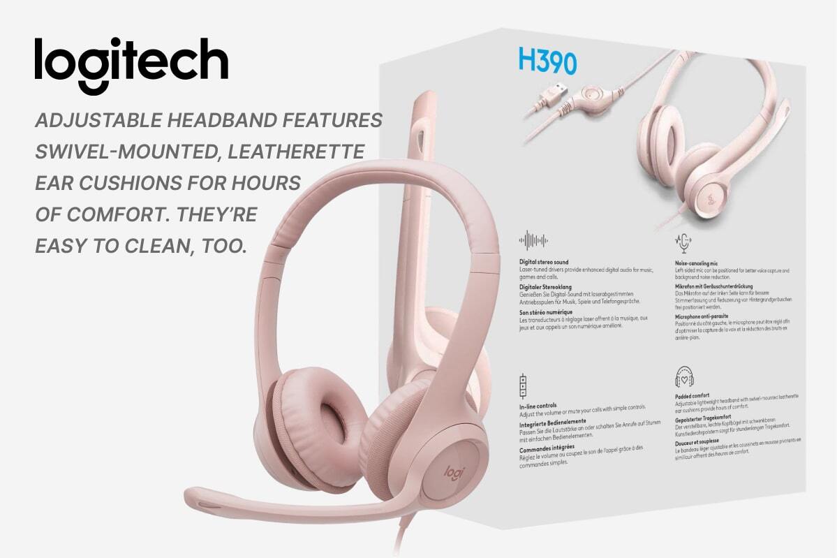 H390 USB COMPUTER HEADSET 6