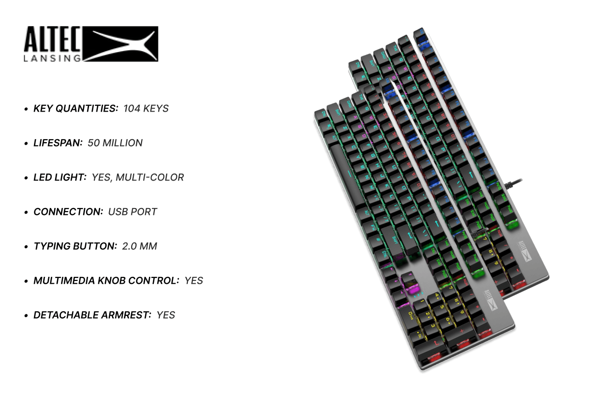ALTEC LANSING ALGK 8414 Gaming Keyboard