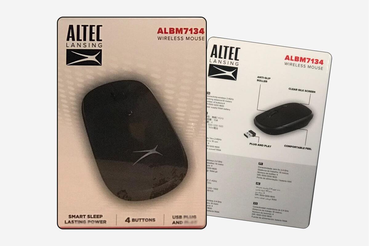 Altec Lansin ALBM7134 Wireless Mouse