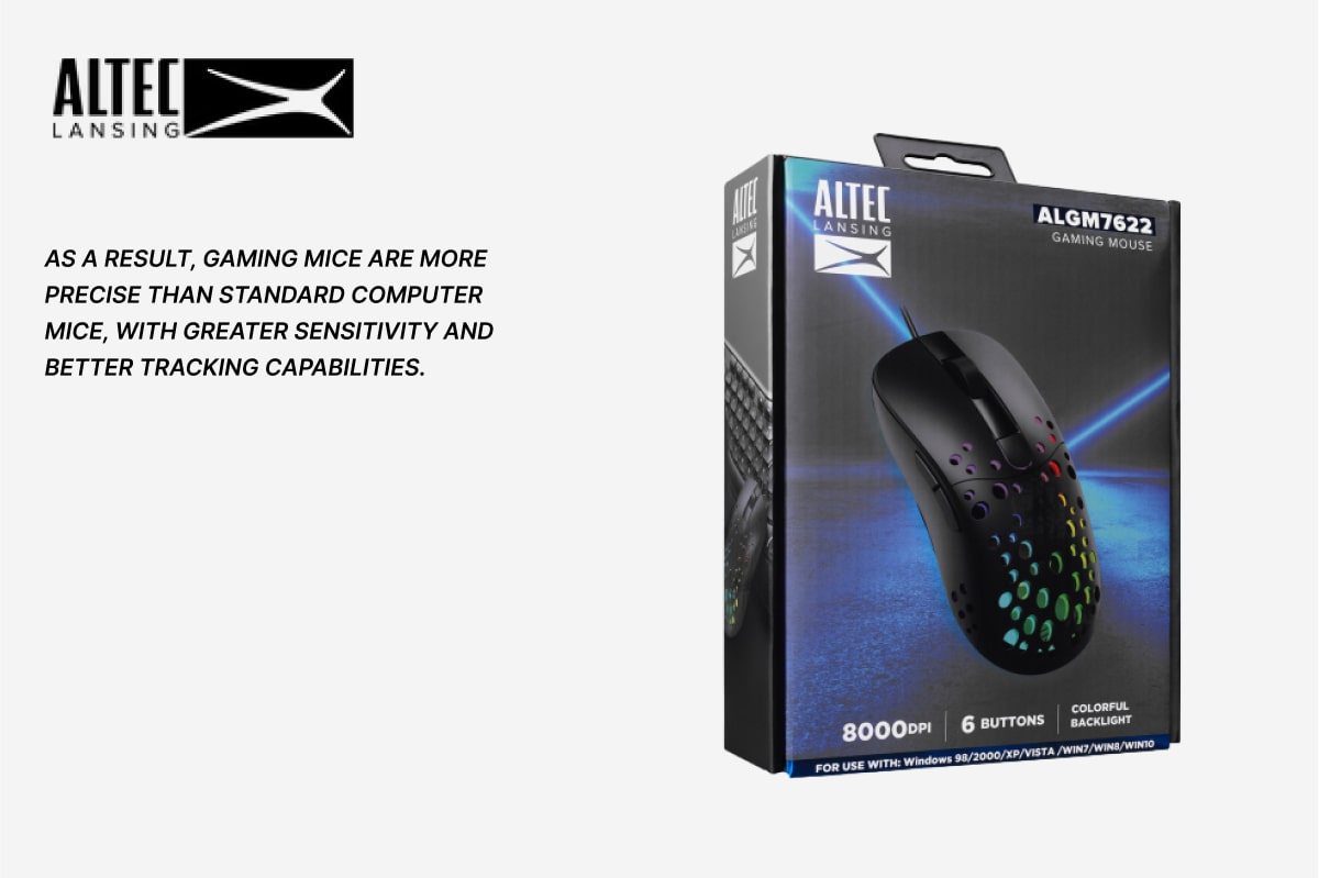 Altec Lansing ALGM 7622 Wired RGB Gaming Mouse 5