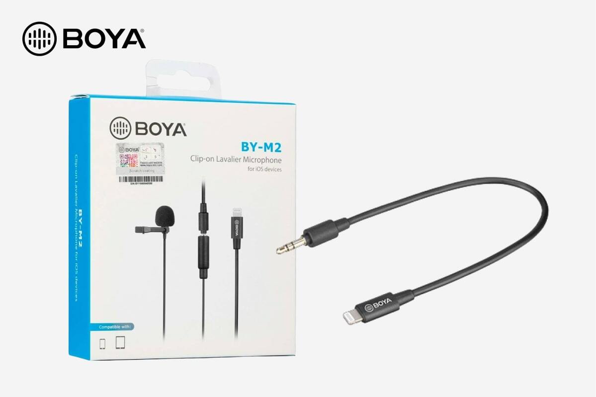 BY-M2 Digital Lavalier Microphone for iOS 1