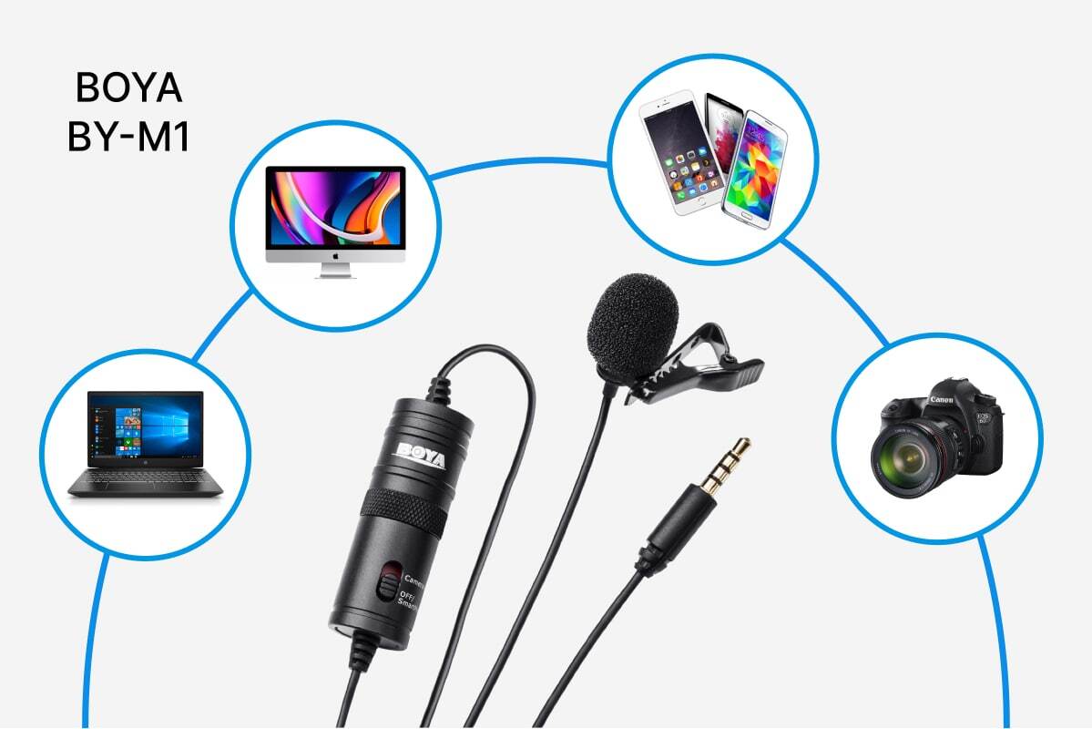 Boya Lavalier Microphone M1DM