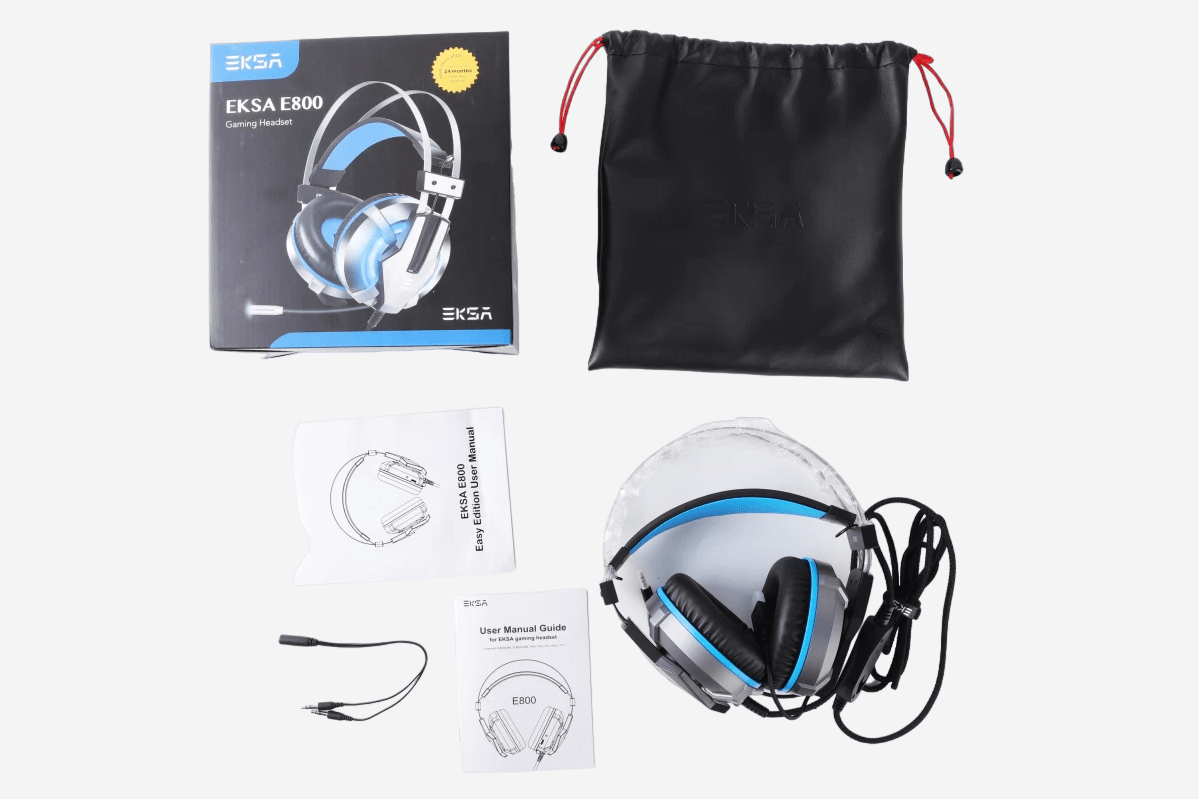 EKSA Gaming Headset E800 Blue 3