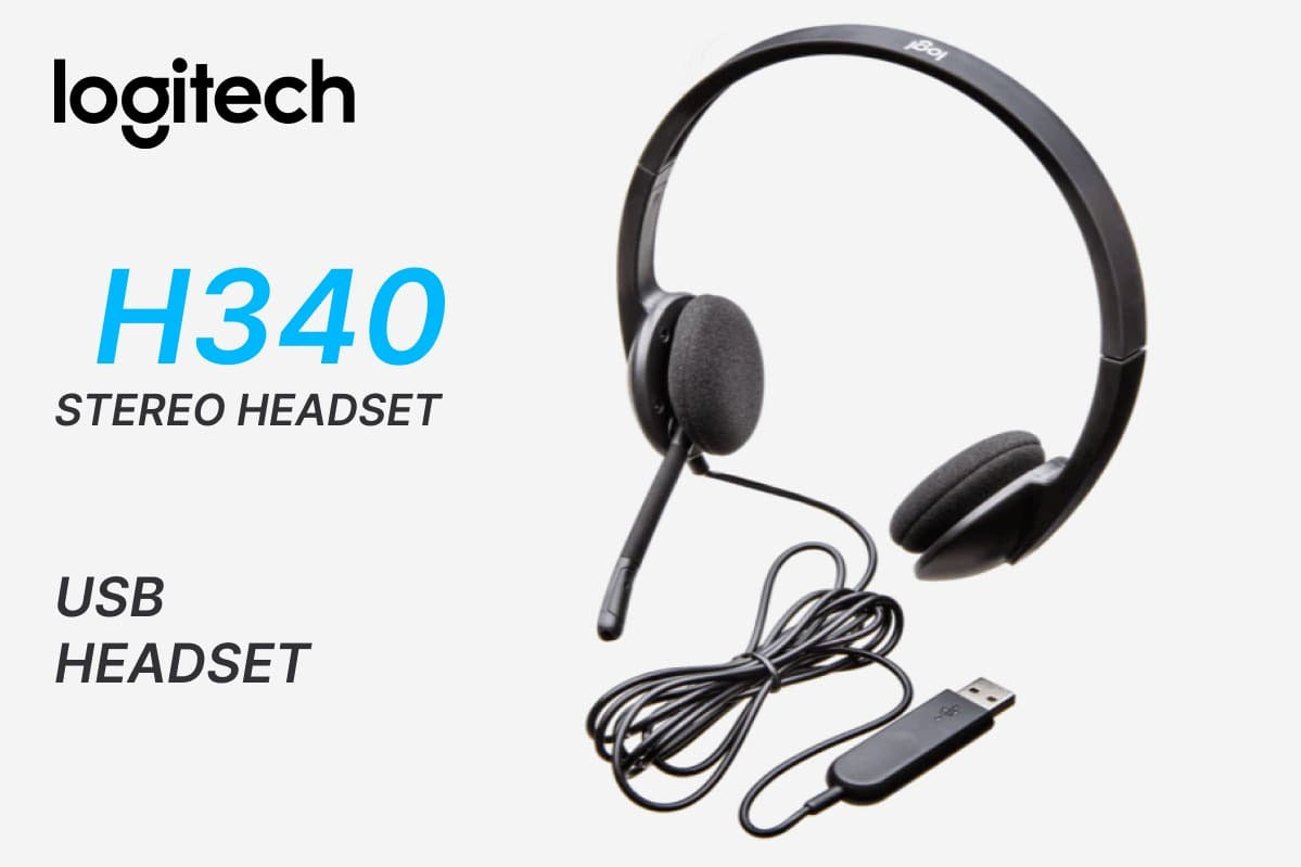H340 USB COMPUTER HEADSET 2