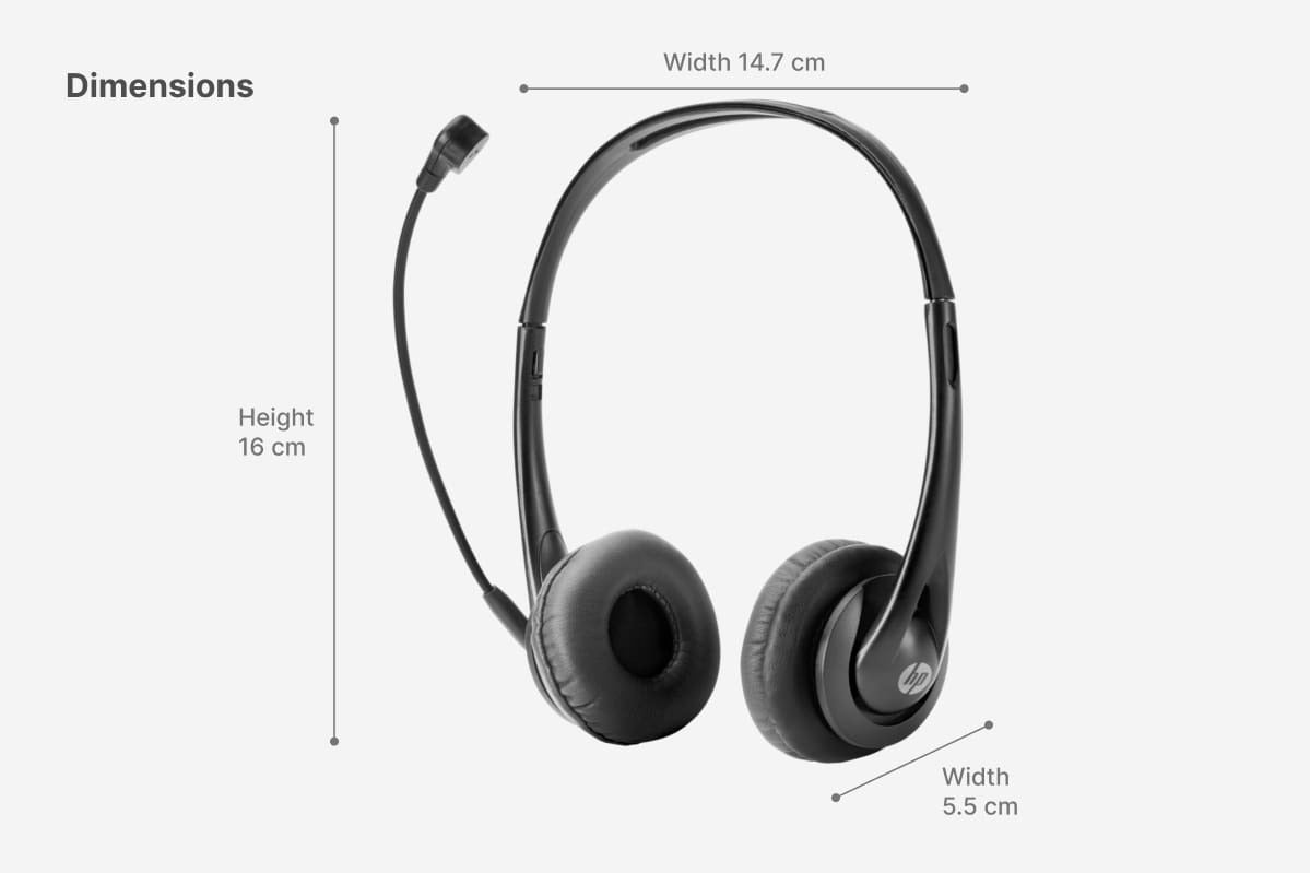 HP Stereo USB Headset G2