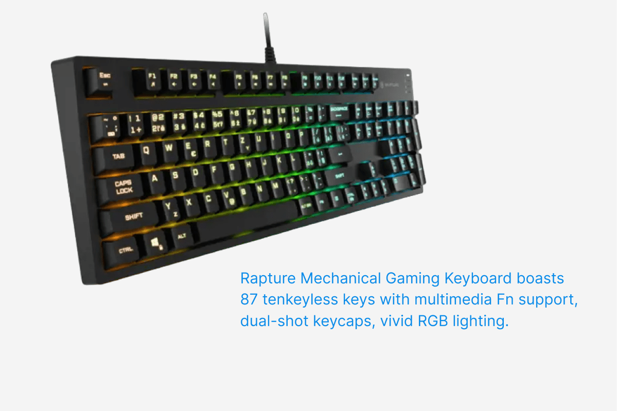 Rapture Mechanical Gaming Keyboard 4