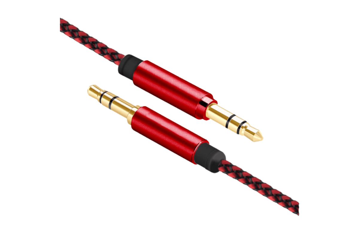 Stylish Hemp Rope Design AUX Cable 2