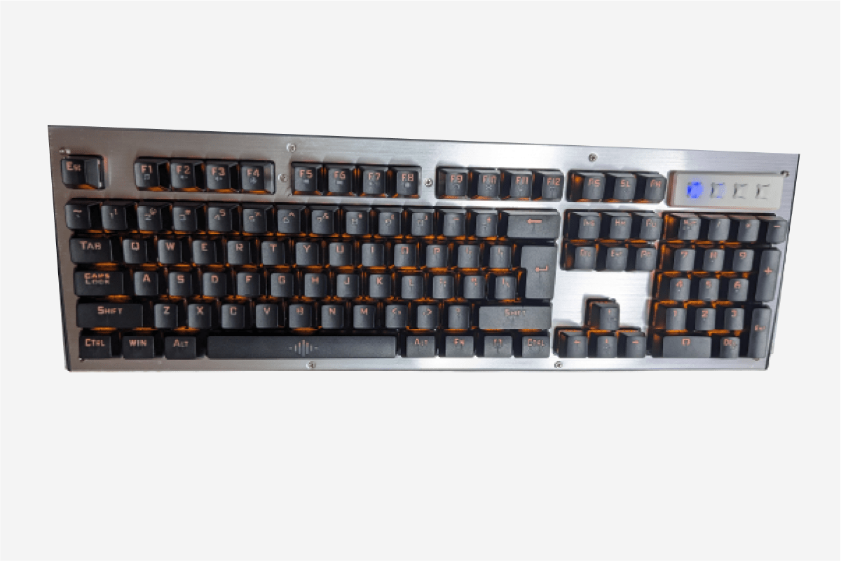 V8 Mechanical Gaming Keyboard Single Light | RGB 1