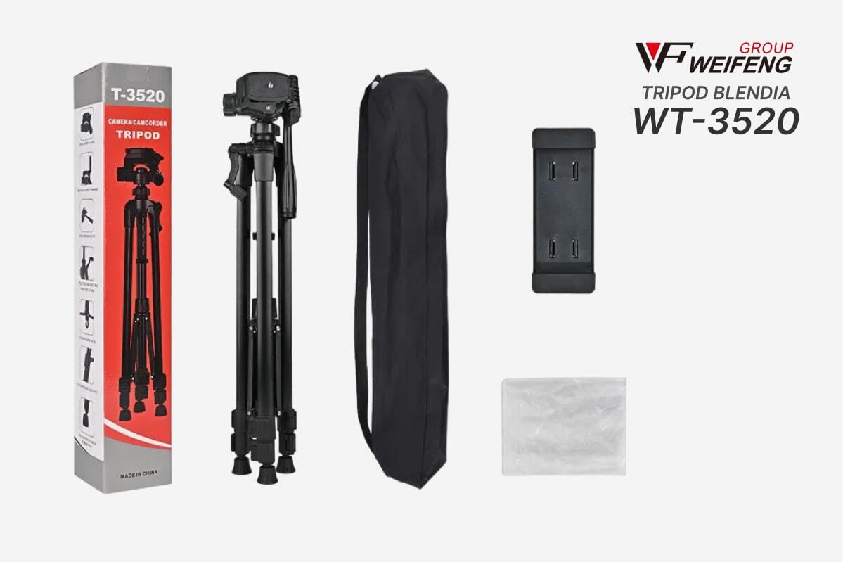 WT-3520 Camera/Camcorder 3-Way Panel Ballhead 5