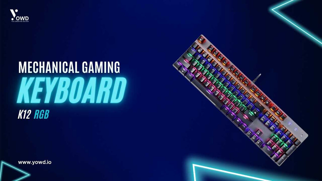 Best Gaming Experience with Mechanical Gaming Keyboard K12 RGB