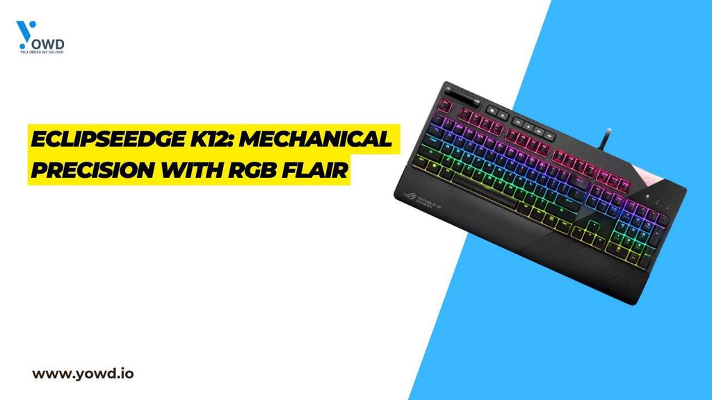 EclipseEdge K12: Mechanical Precision with RGB Flair