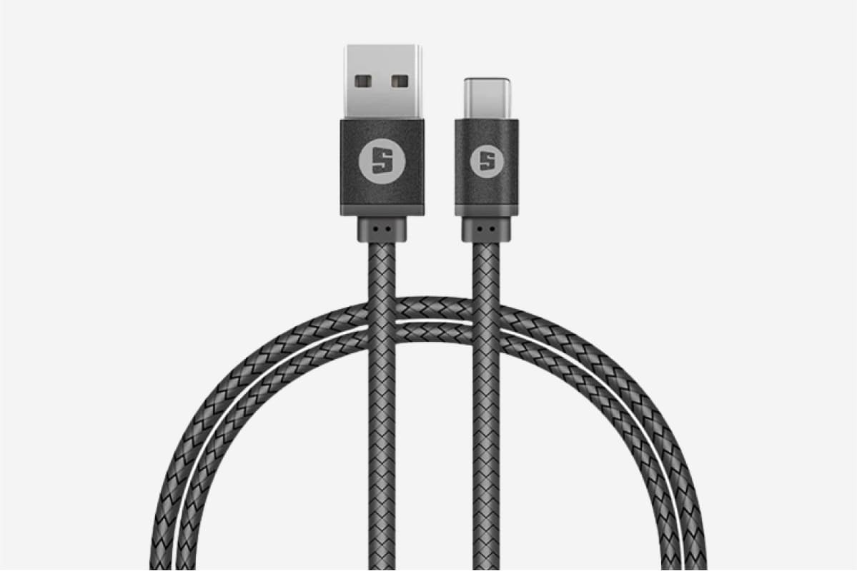 ChargeSync High-Speed Braided Alloy - Type-C Data Cable