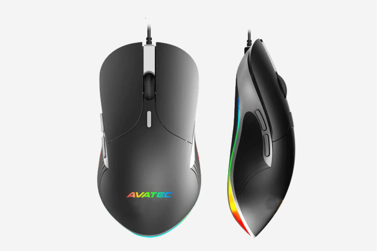 Avatech RGB Mouse - Customizable Lighting | Gaming Mouse