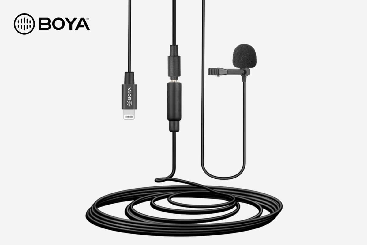 BY-M2 Digital Lavalier Microphone for iOS