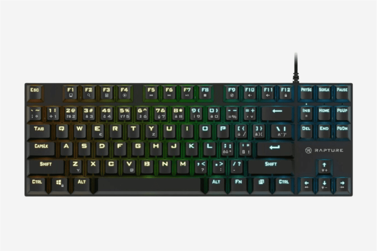 Rapture Mechanical Gaming Keyboard | RGB Lighting