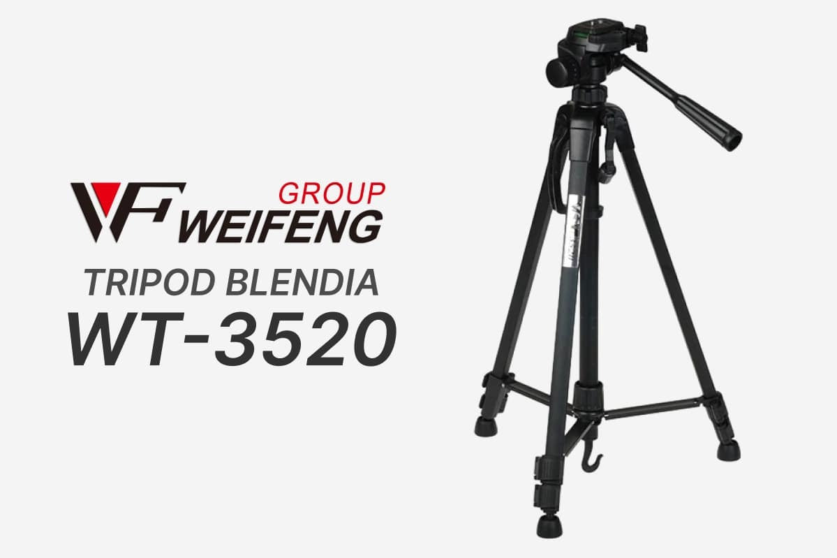 WT-3520 Camera/Camcorder 3-Way Panel Ballhead 1