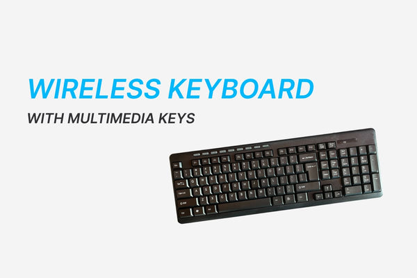 Wireless Gaming Keyboard with Multimedia Keys - Best wireless keyboard ...